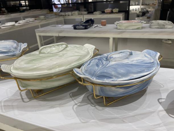 মার্বেল সিরামিক প্লেট: ডাইনিং টেবিলে শিল্প এবং ব্যবহারিকতার একটি নিখুঁত মিশ্রণ